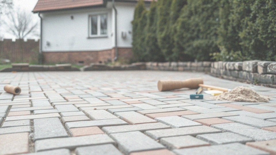 Jak układać kostkę brukową, aby uzyskać estetyczny efekt?