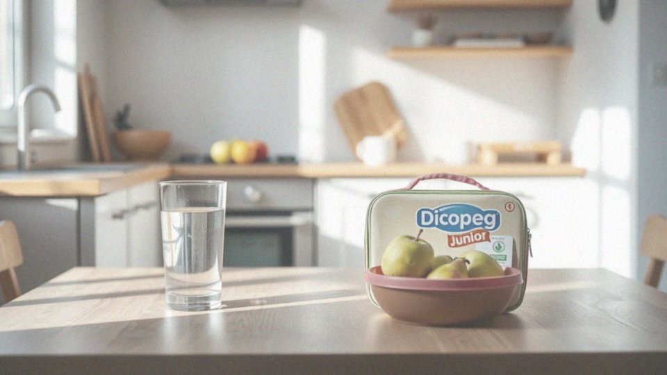 Co wpływa na czas działania Dicopeg Junior?