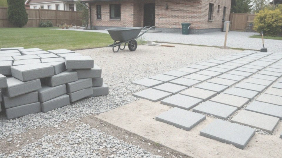 Jakie materiały są potrzebne do układania kostki brukowej?