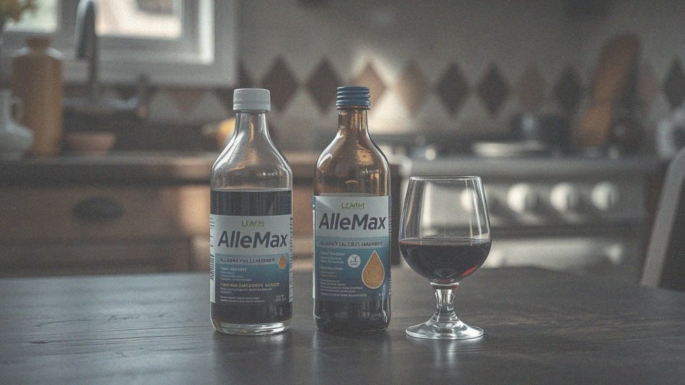Jakie są interakcje leku AlleMax z innymi substancjami?