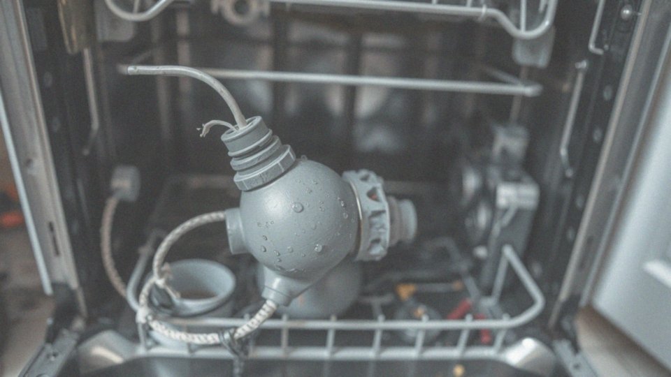 Jak uszkodzony hydrostat wpływa na rozpoczęcie cyklu mycia?