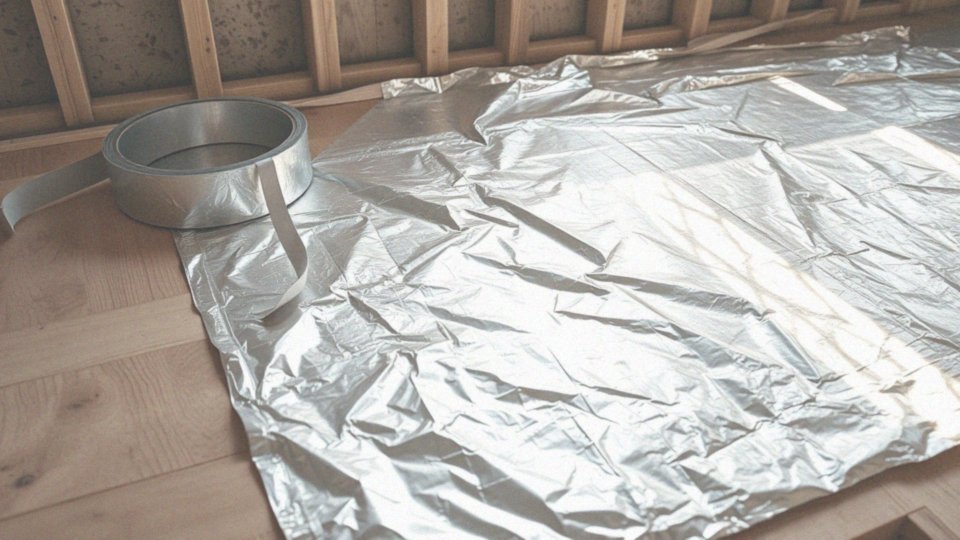 Jak prawidłowo ułożyć podkład z folią aluminiową?