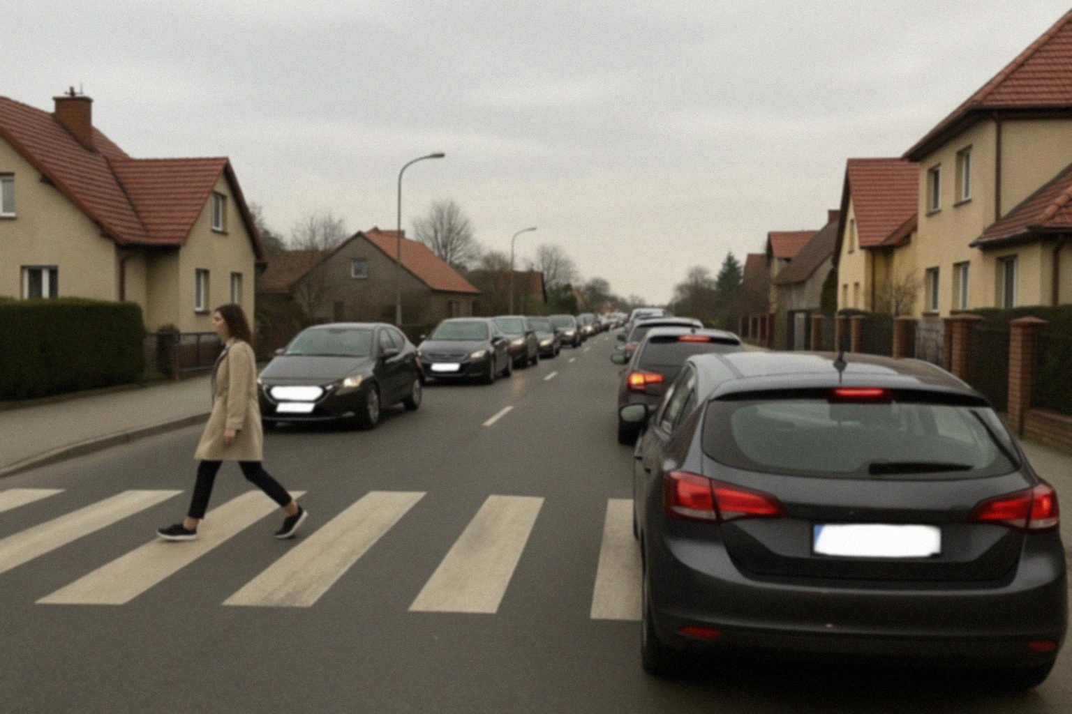 Postęp prac nad pasami rowerowymi na ul. Tarnogórskiej w Gliwicach